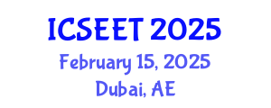 International Conference on Science Education and Effective Teaching (ICSEET) February 15, 2025 - Dubai, United Arab Emirates
