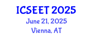 International Conference on Science Education and Effective Teaching (ICSEET) June 21, 2025 - Vienna, Austria