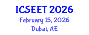 International Conference on Science Education and Effective Teaching (ICSEET) February 15, 2026 - Dubai, United Arab Emirates