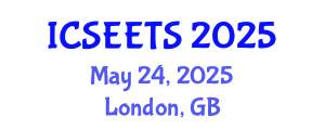 International Conference on Science Education and Effective Teaching Strategies (ICSEETS) May 24, 2025 - London, United Kingdom
