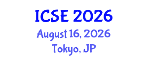 International Conference on Science Education (ICSE) August 16, 2026 - Tokyo, Japan