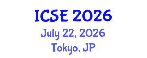 International Conference on Science Education (ICSE) July 22, 2026 - Tokyo, Japan