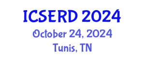 International Conference on Science Education, Research and Development (ICSERD) October 24, 2024 - Tunis, Tunisia