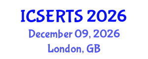International Conference on Science Education, Research and Training in Schools (ICSERTS) December 09, 2026 - London, United Kingdom International Conference on Science Education, Research and Training in Schools (ICSERTS) December 09, 2026 - London, United Kingdom