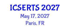 International Conference on Science Education, Research and Training in Schools (ICSERTS) May 17, 2027 - Paris, France International Conference on Science Education, Research and Training in Schools (ICSERTS) May 17, 2027 - Paris, France