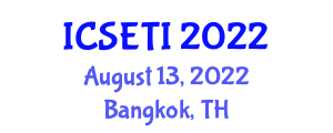International Conference on Science, Engineering & Technological Innovations (ICSETI) August 13, 2022 - Bangkok, Thailand