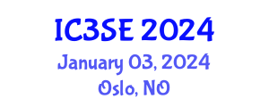 International Conference on Science, Social Science and Economics (IC3SE) January 03, 2024 - Oslo, Norway International Conference on Science, Social Science and Economics (IC3SE) January 03, 2024 - Oslo, Norway