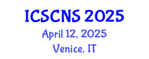 International Conference on Scientific Computation and Numerical Simulations (ICSCNS) April 12, 2025 - Venice, Italy