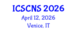 International Conference on Scientific Computation and Numerical Simulations (ICSCNS) April 12, 2026 - Venice, Italy