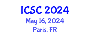 International Conference on Scientific Computing (ICSC) May 16, 2024 - Paris, France
