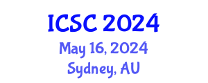 International Conference on Scientific Computing (ICSC) May 16, 2024 - Sydney, Australia