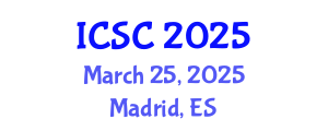 International Conference on Scientific Computing (ICSC) March 25, 2025 - Madrid, Spain