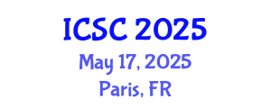 International Conference on Scientific Computing (ICSC) May 17, 2025 - Paris, France