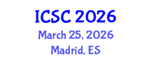International Conference on Scientific Computing (ICSC) March 25, 2026 - Madrid, Spain