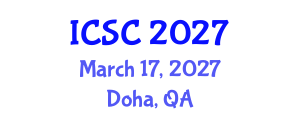 International Conference on Scientific Computing (ICSC) March 17, 2027 - Doha, Qatar International Conference on Scientific Computing (ICSC) March 17, 2027 - Doha, Qatar