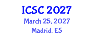 International Conference on Scientific Computing (ICSC) March 25, 2027 - Madrid, Spain International Conference on Scientific Computing (ICSC) March 25, 2027 - Madrid, Spain