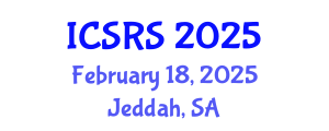 International Conference on Scientific Research and Studies (ICSRS) February 18, 2025 - Jeddah, Saudi Arabia