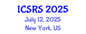 International Conference on Scientific Research and Studies (ICSRS) July 12, 2025 - New York, United States