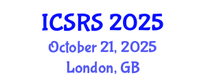 International Conference on Scientific Research and Studies (ICSRS) October 21, 2025 - London, United Kingdom