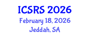 International Conference on Scientific Research and Studies (ICSRS) February 18, 2026 - Jeddah, Saudi Arabia