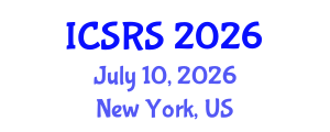 International Conference on Scientific Research and Studies (ICSRS) July 10, 2026 - New York, United States International Conference on Scientific Research and Studies (ICSRS) July 10, 2026 - New York, United States