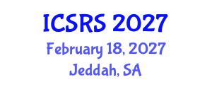 International Conference on Scientific Research and Studies (ICSRS) February 18, 2027 - Jeddah, Saudi Arabia International Conference on Scientific Research and Studies (ICSRS) February 18, 2027 - Jeddah, Saudi Arabia
