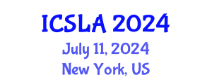International Conference on Second Language Acquisition (ICSLA) July 11, 2024 - New York, United States