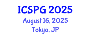 International Conference on Sedimentary and Petroleum Geology (ICSPG) August 16, 2025 - Tokyo, Japan