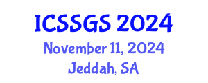 International Conference on Sedimentology, Stratigraphy and Geological Sciences (ICSSGS) November 11, 2024 - Jeddah, Saudi Arabia