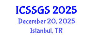 International Conference on Sedimentology, Stratigraphy and Geological Sciences (ICSSGS) December 20, 2025 - Istanbul, Turkey