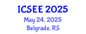 International Conference on Seismology and Earthquake Engineering (ICSEE) May 24, 2025 - Belgrade, Serbia