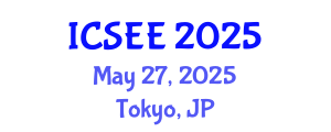 International Conference on Seismology and Earthquake Engineering (ICSEE) May 27, 2025 - Tokyo, Japan
