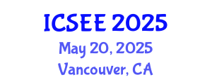International Conference on Seismology and Earthquake Engineering (ICSEE) May 20, 2025 - Vancouver, Canada