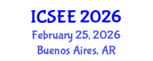 International Conference on Seismology and Earthquake Engineering (ICSEE) February 25, 2026 - Buenos Aires, Argentina