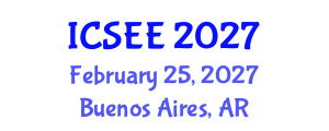 International Conference on Seismology and Earthquake Engineering (ICSEE) February 25, 2027 - Buenos Aires, Argentina