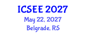 International Conference on Seismology and Earthquake Engineering (ICSEE) May 22, 2027 - Belgrade, Serbia International Conference on Seismology and Earthquake Engineering (ICSEE) May 22, 2027 - Belgrade, Serbia