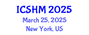 International Conference on Self-Healing Materials (ICSHM) March 25, 2025 - New York, United States