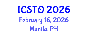 International Conference on Semantic Technology and Ontology (ICSTO) February 16, 2026 - Manila, Philippines International Conference on Semantic Technology and Ontology (ICSTO) February 16, 2026 - Manila, Philippines