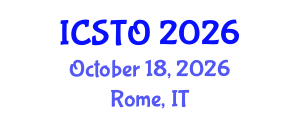 International Conference on Semantic Technology and Ontology (ICSTO) October 18, 2026 - Rome, Italy International Conference on Semantic Technology and Ontology (ICSTO) October 18, 2026 - Rome, Italy
