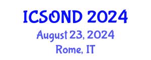 International Conference on Semiconductor Optoelectronics and Nanophotonic Devices (ICSOND) August 23, 2024 - Rome, Italy