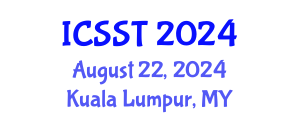 International Conference on Semiconductor Science and Technology (ICSST) August 23, 2024 - Kuala Lumpur, Malaysia
