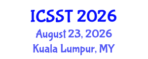 International Conference on Semiconductor Science and Technology (ICSST) August 23, 2026 - Kuala Lumpur, Malaysia