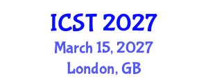 International Conference on Semiotics Theory (ICST) March 15, 2027 - London, United Kingdom International Conference on Semiotics Theory (ICST) March 15, 2027 - London, United Kingdom