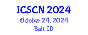 International Conference on Sensing, Communication, and Networking (ICSCN) October 24, 2024 - Bali, Indonesia