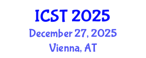 International Conference on Sensing Technology (ICST) December 27, 2025 - Vienna, Austria