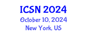 International Conference on Sensor Networks (ICSN) October 10, 2024 - New York, United States