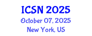 International Conference on Sensor Networks (ICSN) October 07, 2025 - New York, United States