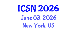 International Conference on Sensor Networks (ICSN) June 03, 2026 - New York, United States