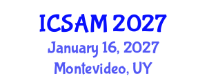 International Conference on Sensors, Actuators and Microsystems (ICSAM) January 16, 2027 - Montevideo, Uruguay International Conference on Sensors, Actuators and Microsystems (ICSAM) January 16, 2027 - Montevideo, Uruguay