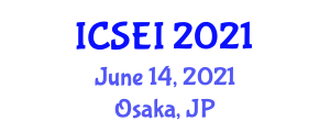 International Conference on Sensors and Electronic Instrumentation (ICSEI) June 14, 2021 - Osaka, Japan